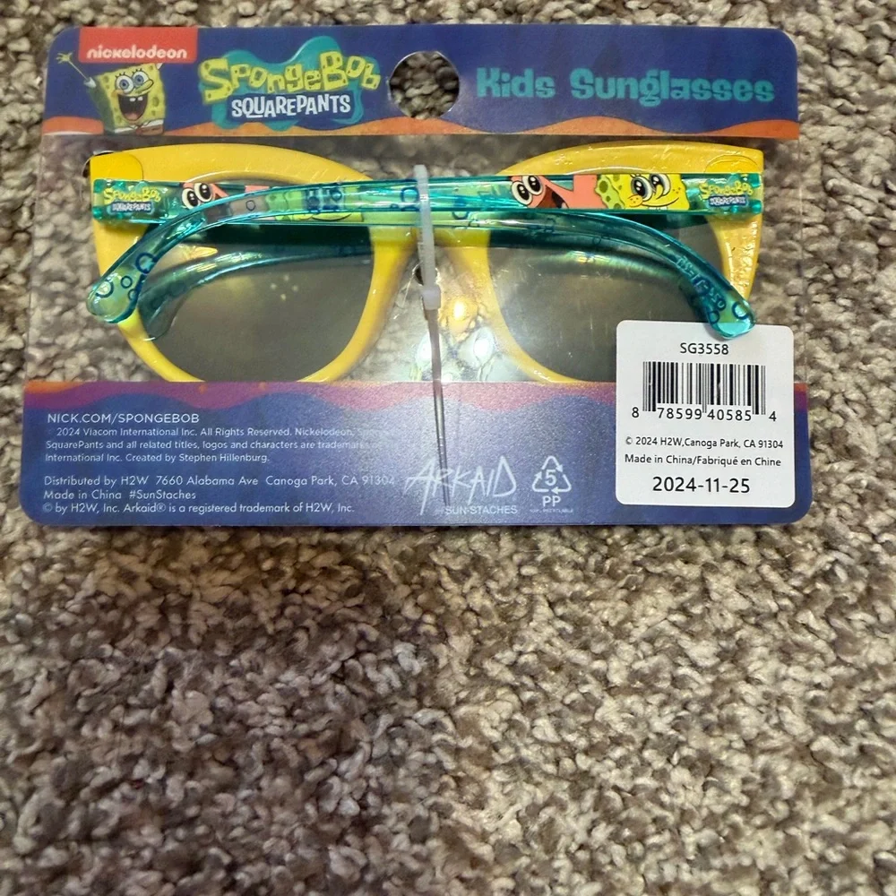 Nickelodeon SpongeBob SquarePants Sunglasses - Vibrant Yellow